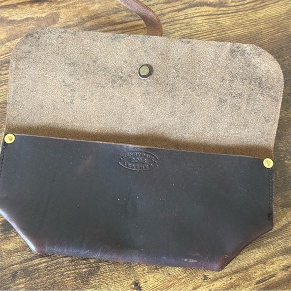 Henry Paul Leather Clutch - Handmade (2016) - Picture 3 of 8